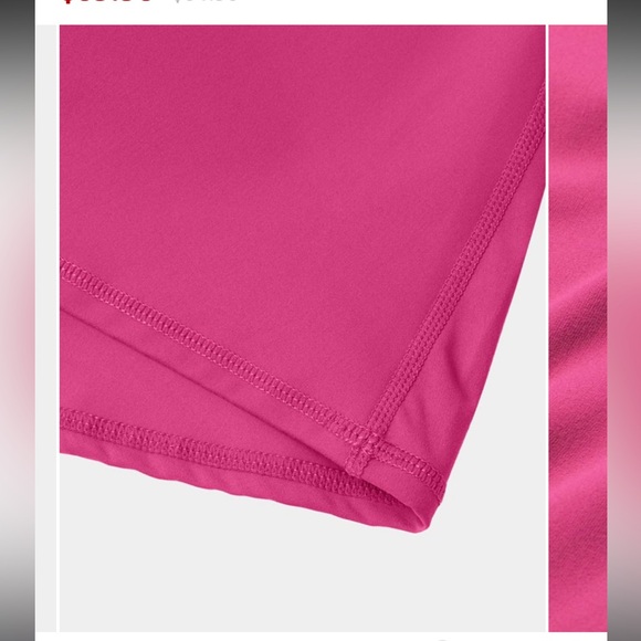 NWT- Halara- XL- Hot Pink 🎾 Mini-Dress W/ 2 pockets included on Shorts. - Picture 13 of 14